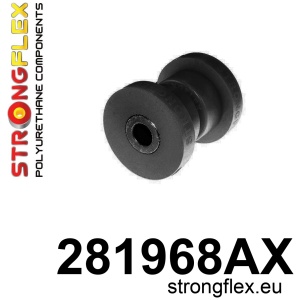Strongflex Infiniti / Nissan Achterste onderste draagarm-binnenzijderubber SPORT ZWART – 281968AX