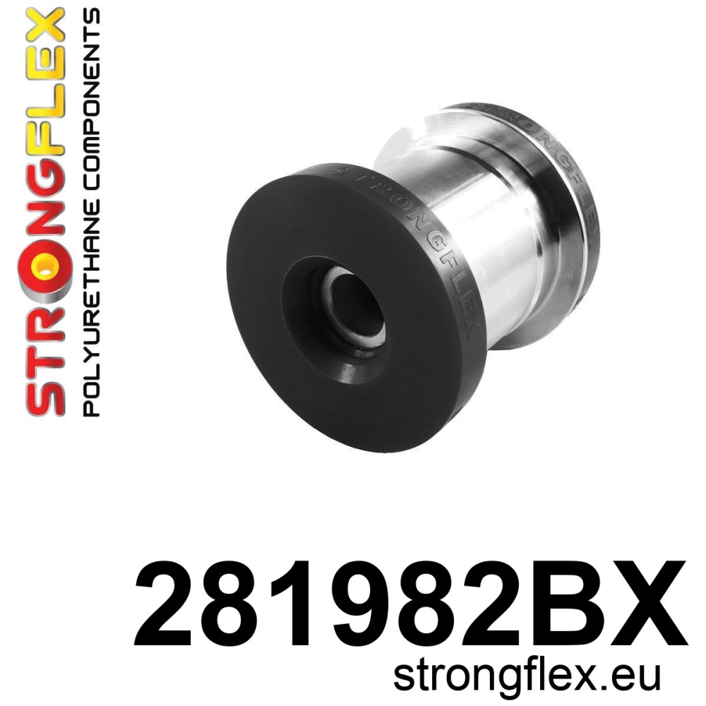 Strongflex Infiniti Q70 / Q50 / Q60 Achteras-subframe rubber achter ZWART – 281982BX