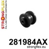 Strongflex Infiniti Q70 / Q50 / Q60 Achterste differentieel – voorste rubber SPORT ZWART – 281984AX
