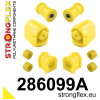 Strongflex Nissan 100NX / Almera / Sunny Polyurethaan rubberset vooras SPORT – 286099A