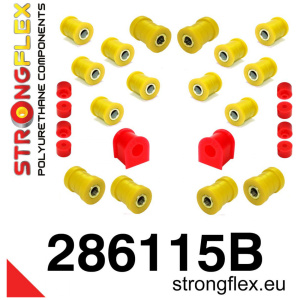 Strongflex Nissan Laurel / Silvia / 200SX Polyurethaan rubberset achteras – 286115B