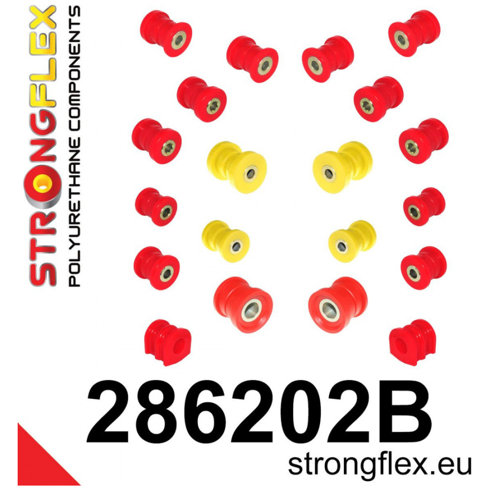 Strongflex Infiniti / Nissan Achterwielophanging set – 286202B