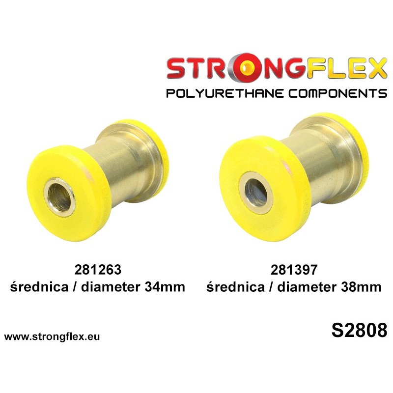 Strongflex Nissan Skyline Vooras rubberset ZWART – 286211BX 6 Strongflex Nissan Skyline Vooras rubberset ZWART – 286211BX - Image 6