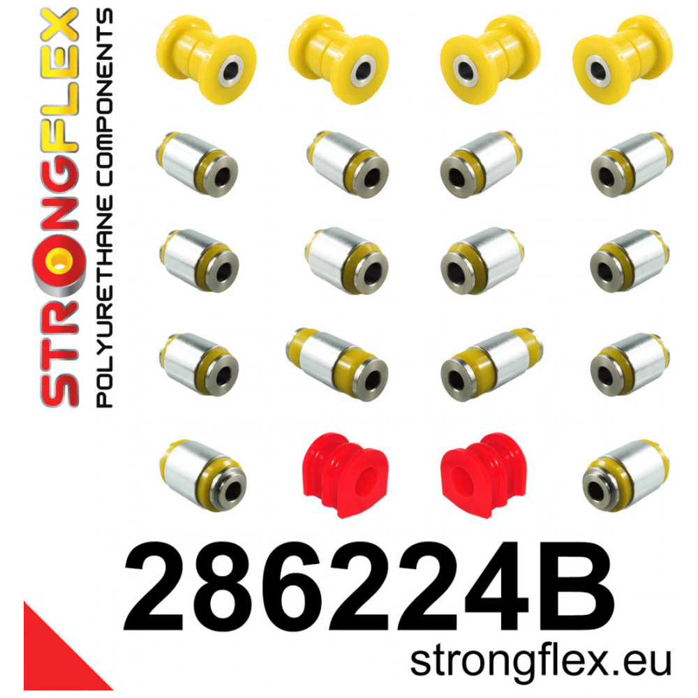 Strongflex Infiniti Q70 / Q50 / Q60 Achteras rubberset – 286224B