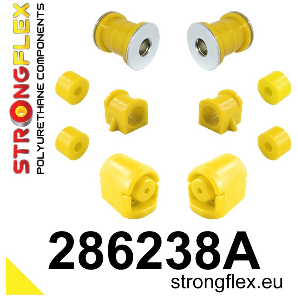 Strongflex Infiniti / Nissan Kit de silentblocs d’essieu avant SPORT – 286238A