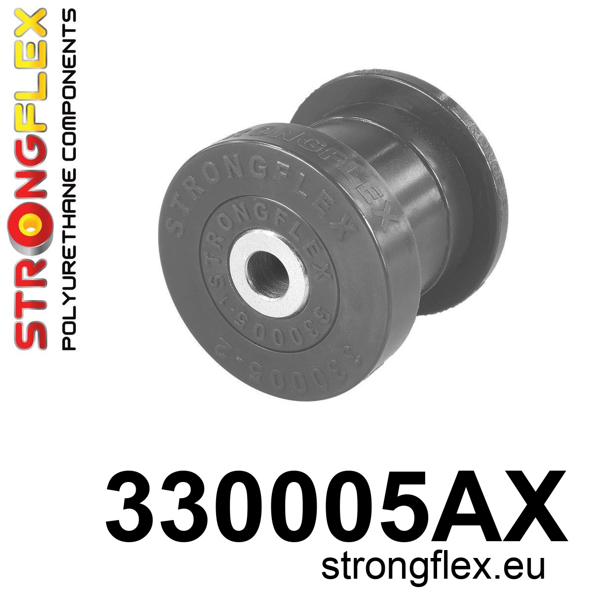 Strongflex Jeep Cherokee Voorste bovenste draagarmrubber SPORT ZWART – 330005AX 1 Strongflex Jeep Cherokee Voorste bovenste draagarmrubber SPORT ZWART – 330005AX