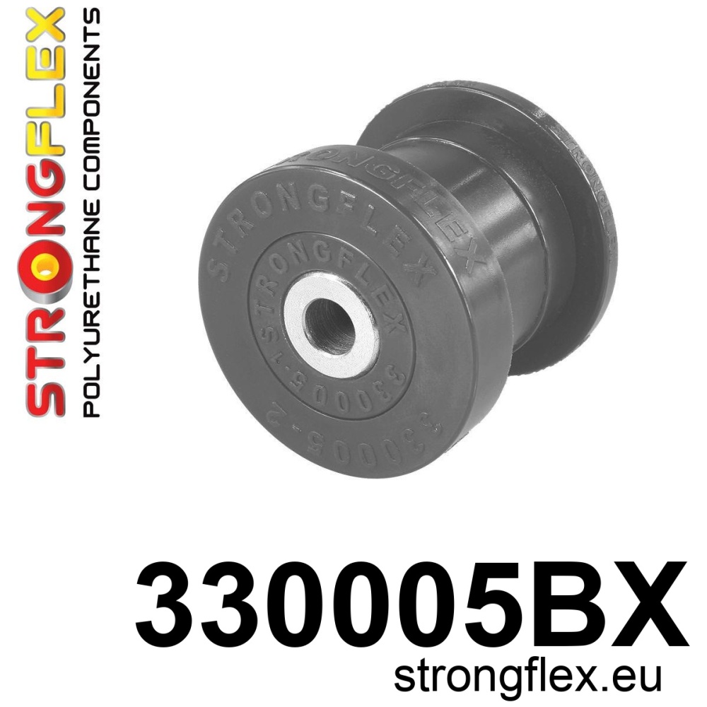 Strongflex Jeep Cherokee Voorste bovenste draagarmrubber ZWART – 330005BX