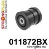 Strongflex Alfa Romeo Achterste langsdraagarm - voorste rubber – 011872BX ZWART