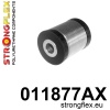 Strongflex Alfa Romeo Achterste naaf - onderste rubber SPORT – 011877AX ZWART