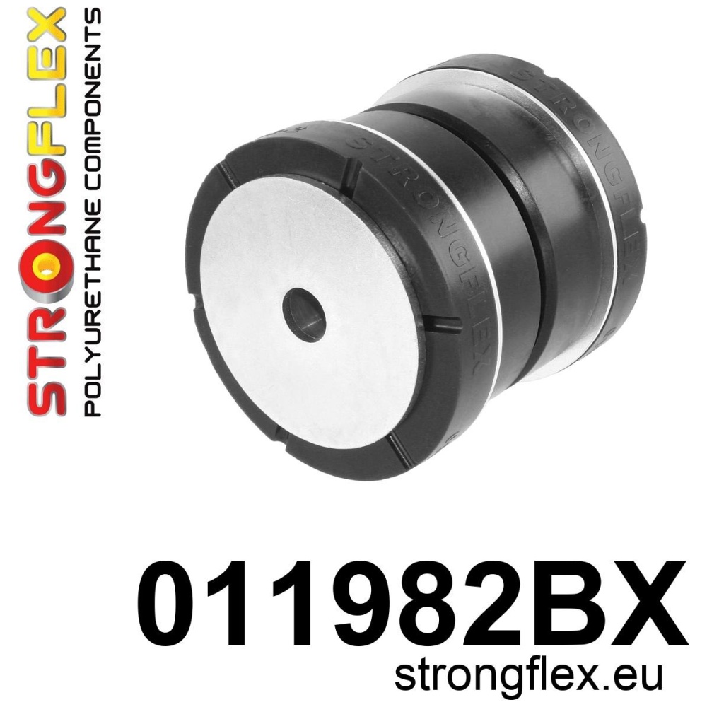 Strongflex Alfa Romeo Achterste subframe - voorste rubber – 011982BX ZWART