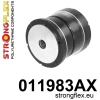 Strongflex Alfa Romeo Achterste subframe - voorste rubber SPORT – 011983AX ZWART