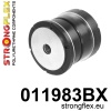 Strongflex Alfa Romeo Achterste subframe - voorste rubber – 011983BX ZWART