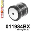 Strongflex Alfa Romeo Achterste subframe rubberset – 016257BX ZWART