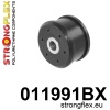 Strongflex Alfa Romeo Achterste differentieel steun - voorste rubber – 011991BX ZWART