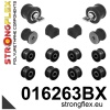 Strongflex Alfa Romeo Achterste ophangrubberset – 016263BX ZWART