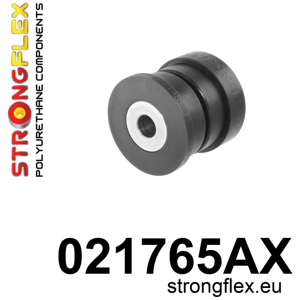 Strongflex Audi Achteras onderste draagarm achterste rubber SPORT – 021765AX ZWART