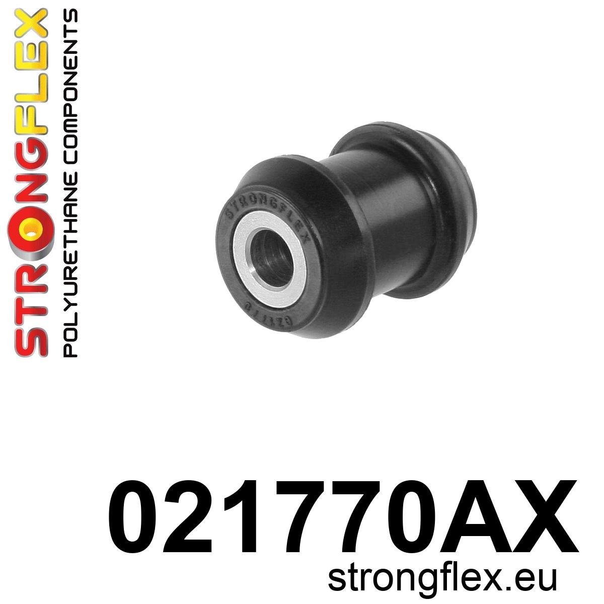 Strongflex Audi Achterste stabilisatorstang-rubber SPORT – 021770AX ZWART 1 Strongflex Audi Achterste stabilisatorstang-rubber SPORT – 021770AX ZWART