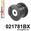 Strongflex Audi Voorste subframe - achterste rubber – 021781BX ZWART