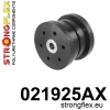 Strongflex Audi Achterste differentieel steun - achterste rubber SPORT – 021925AX ZWART