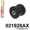 Strongflex Audi Achteras onderste draagarm - achterste rubber SPORT – 021928AX ZWART