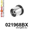 Strongflex Audi Achteras onderste draagarm - buitenste rubber – 021968BX ZWART