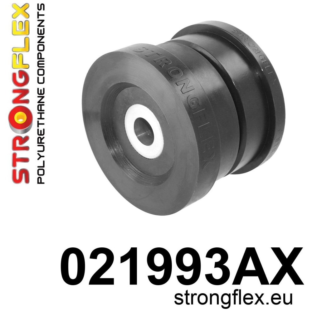 Strongflex Audi Achterste subframe rubberset SPORT – 026240AX ZWART