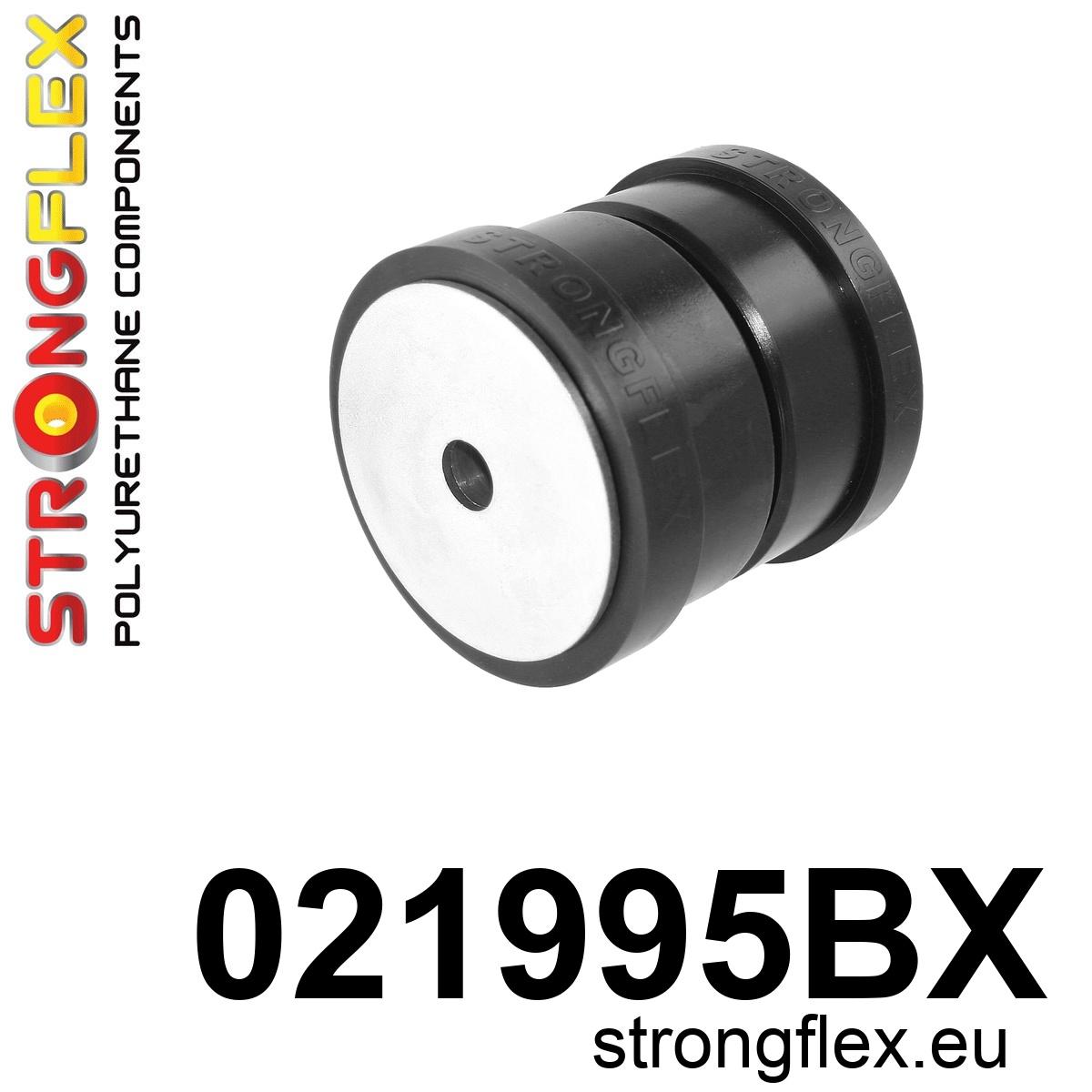 Strongflex Porsche Achterste subframe - achterste rubber – 021995BX ZWART 1 Strongflex Porsche Achterste subframe - achterste rubber – 021995BX ZWART