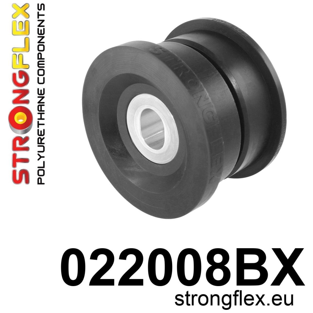 Strongflex Audi Voorste subframe – achterste rubber – 022008BX ZWART