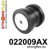 Strongflex Audi Voorste subframe rubber SPORT – 022009AX ZWART