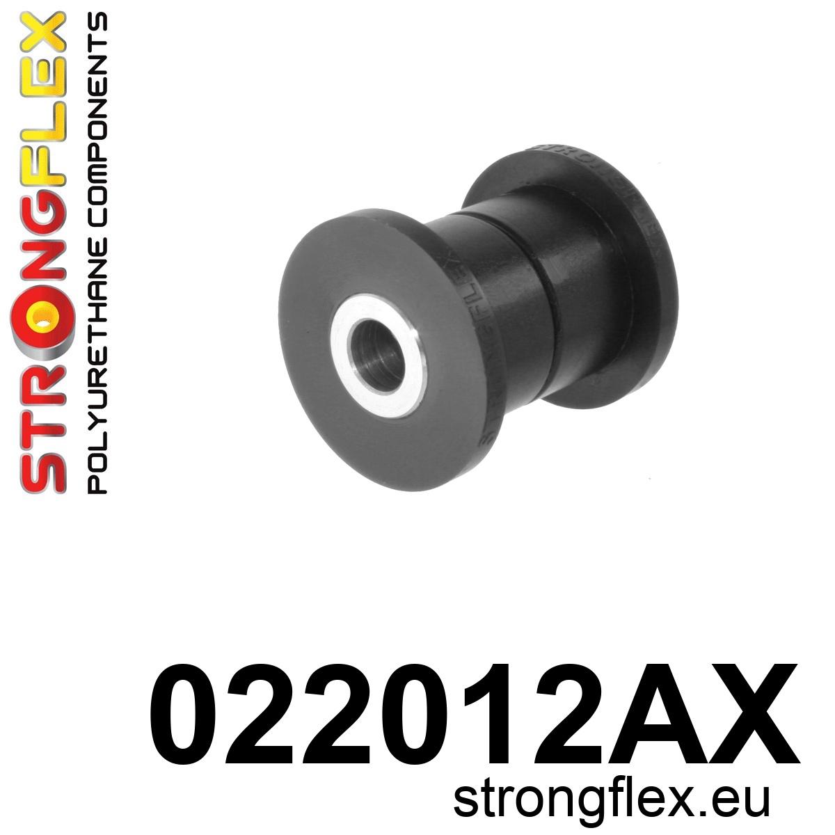 Strongflex Audi Vooras onderste draagarm rubber – inside SPORT – 022012AX ZWART 1 Strongflex Audi Vooras onderste draagarm rubber – inside SPORT – 022012AX ZWART
