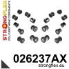 Strongflex Audi Achterste ophangrubberset SPORT – 026237AX ZWART