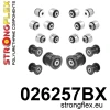 Strongflex Audi Achterste ophangrubberset – 026257BX ZWART