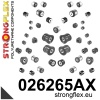 Strongflex Audi Complete polyurethaan ophangrubberset SPORT – 026265AX ZWART