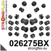 Strongflex Audi Complete polyurethaan ophangrubberset – 026275BX ZWART