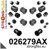 Strongflex Audi Complete ophangrubberset SPORT – 026279AX ZWART