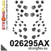 Strongflex Audi Complete polyurethaan ophangrubberset SPORT – 026295AX ZWART