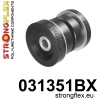Strongflex Bmw Achterste subframe - achterste rubber – 031351BX ZWART