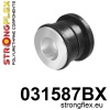 Strongflex Bmw Achterste differentieel achterste steun rubber – 031587BX ZWART