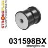 Strongflex Bmw Achterste differentieel voorste bevestiging rubber – 031598BX ZWART