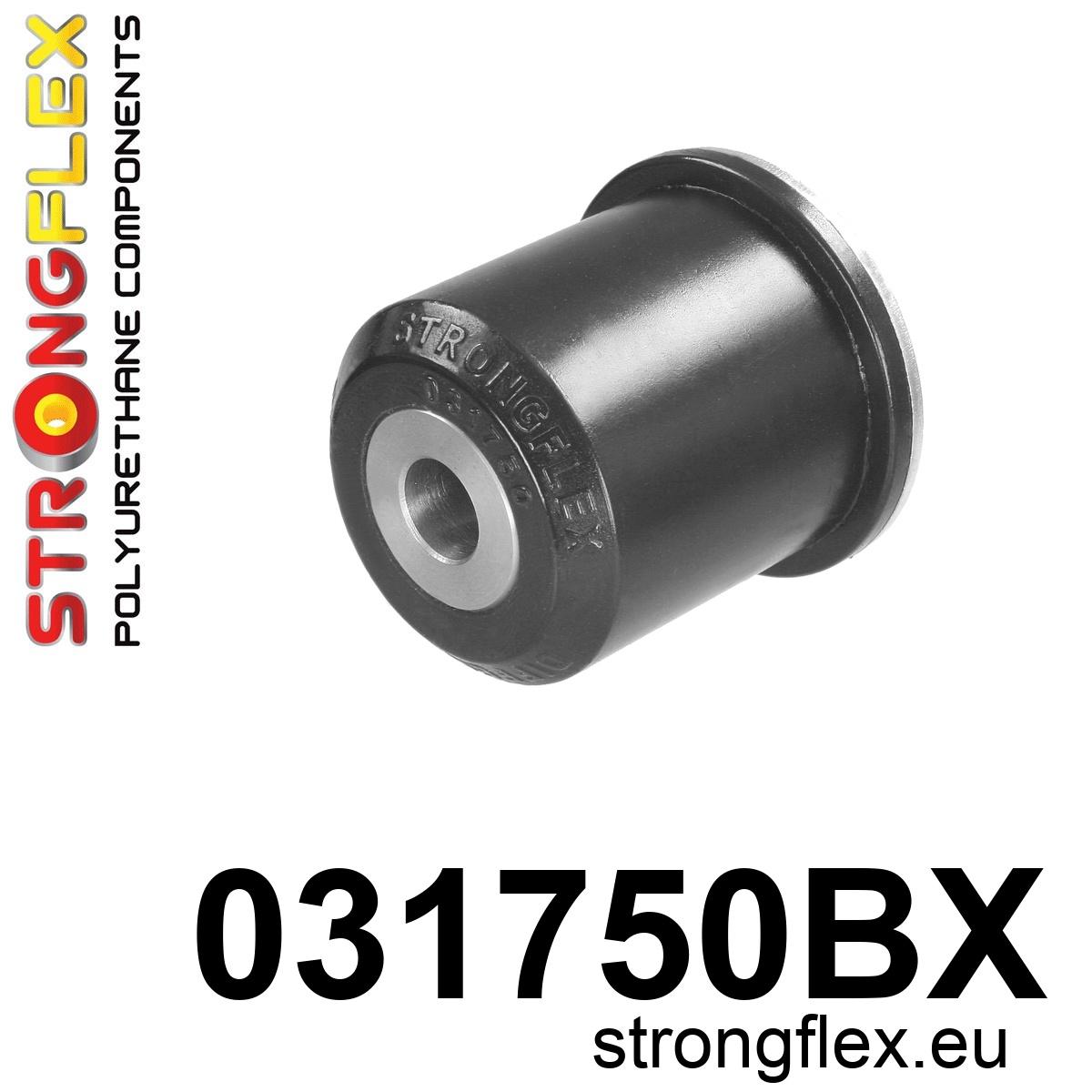 Strongflex Bmw Achterste differentieel voorste steun rubber – 031750BX ZWART 1 Strongflex Bmw Achterste differentieel voorste steun rubber – 031750BX ZWART