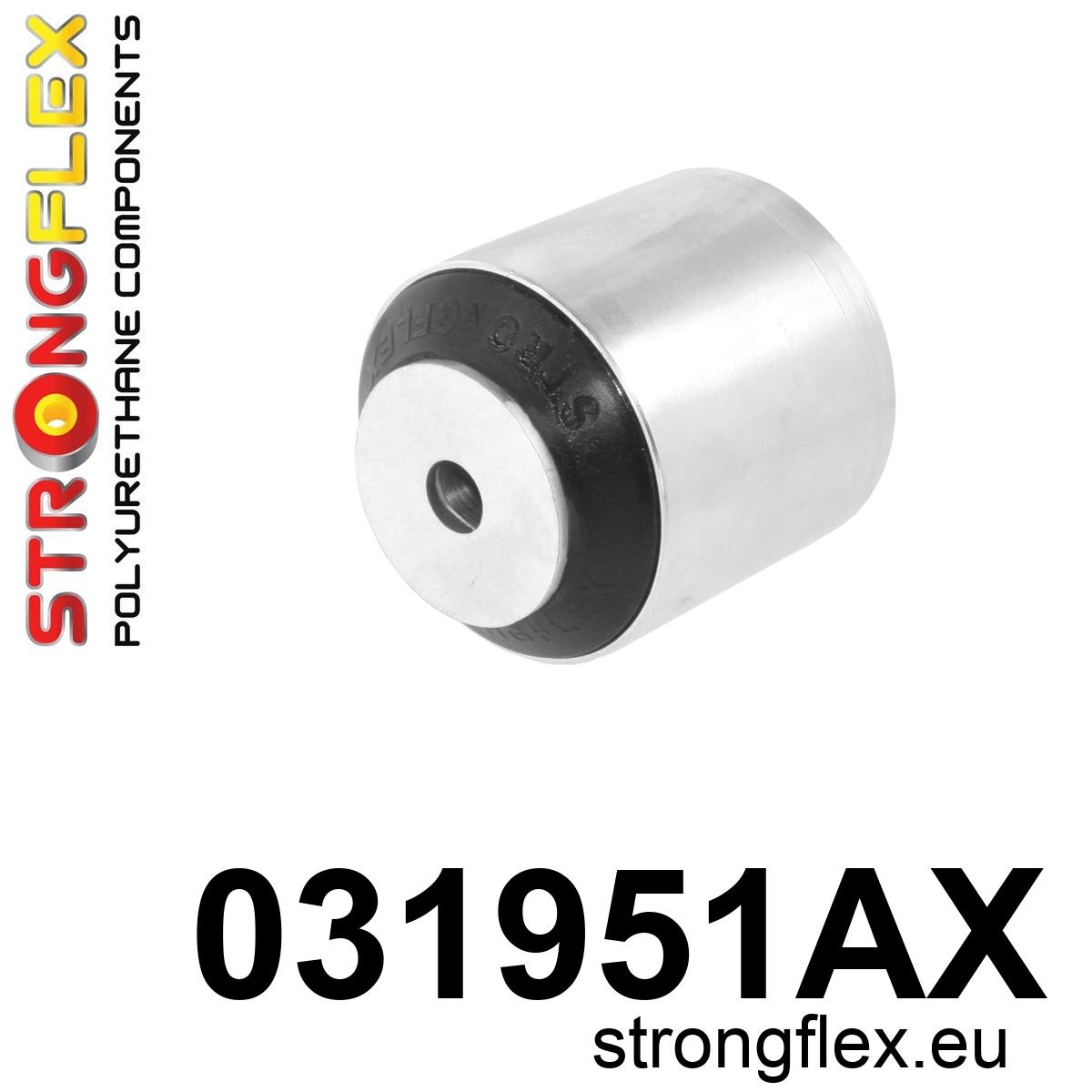Strongflex BMW Front suspension – front bush SPORT – 031951AX BLACK 1 Strongflex BMW Front suspension – front bush SPORT – 031951AX BLACK