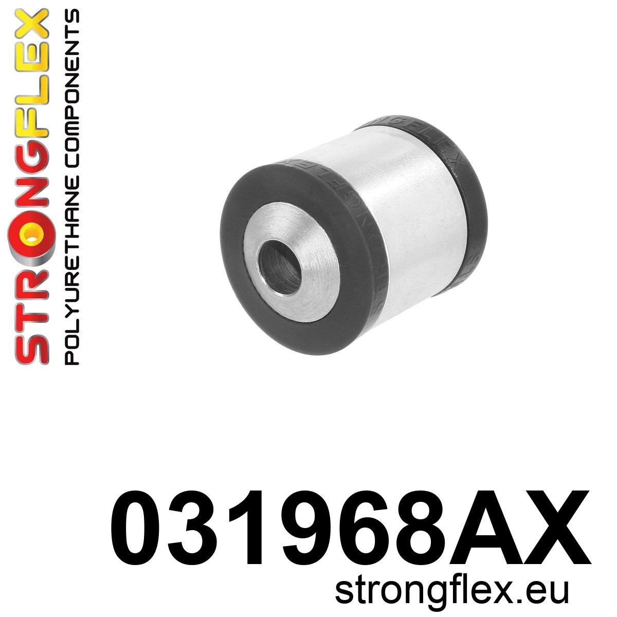 Strongflex Bmw Achterste naaf – bovenste voorste rubber SPORT – 031968AX ZWART 1 Strongflex Bmw Achterste naaf – bovenste voorste rubber SPORT – 031968AX ZWART