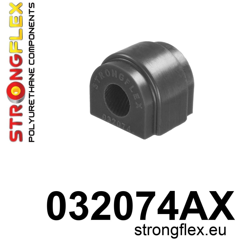 Strongflex Toyota Achterste stabilisator rubber SPORT – 032074AX ZWART