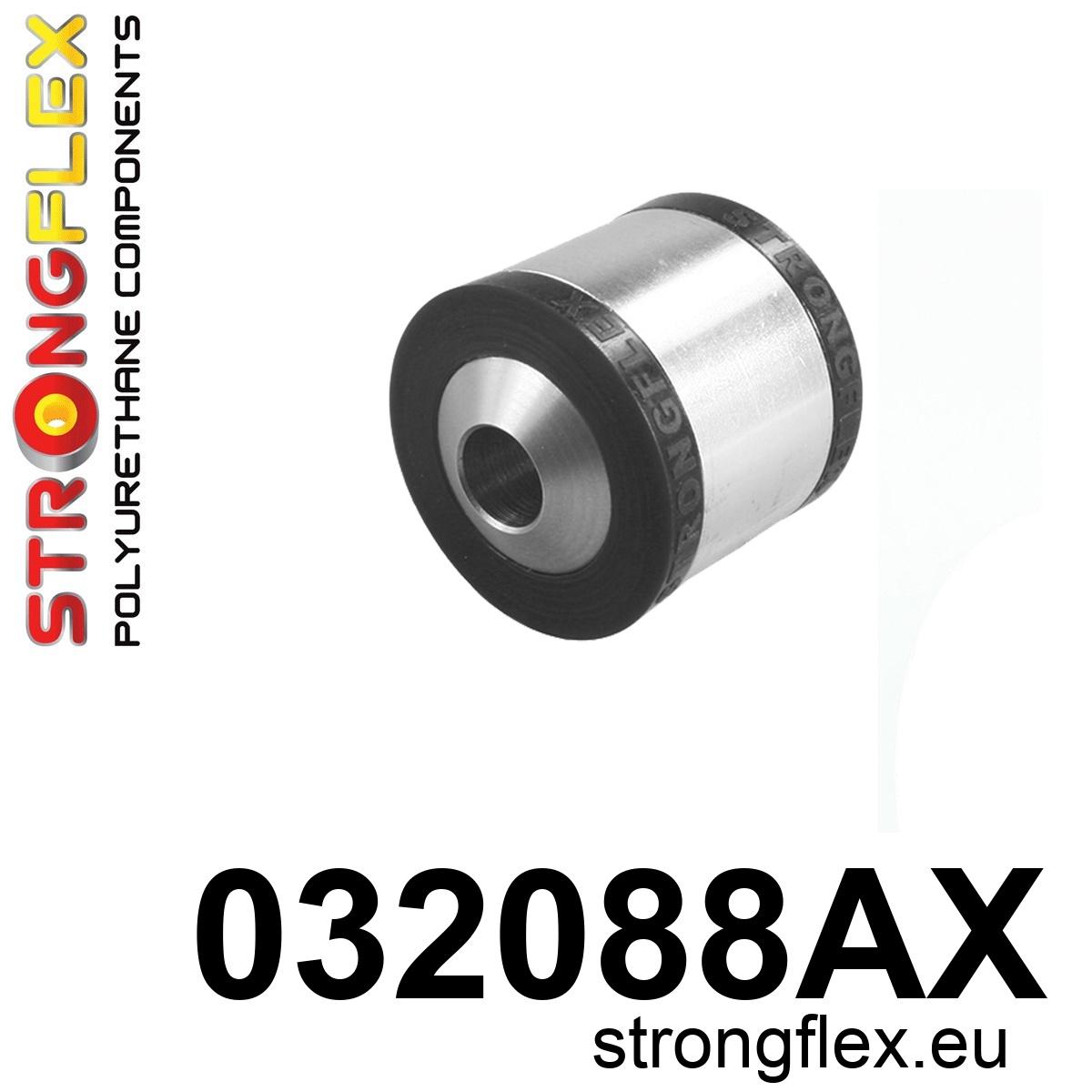 Strongflex Toyota Achterste naaf – bovenste voorste rubber SPORT – 032088AX ZWART 1 Strongflex Toyota Achterste naaf – bovenste voorste rubber SPORT – 032088AX ZWART