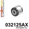 Strongflex Bmw Achterste bovenste draagarm rubbering – binnenste SPORT – 032125AX ZWART