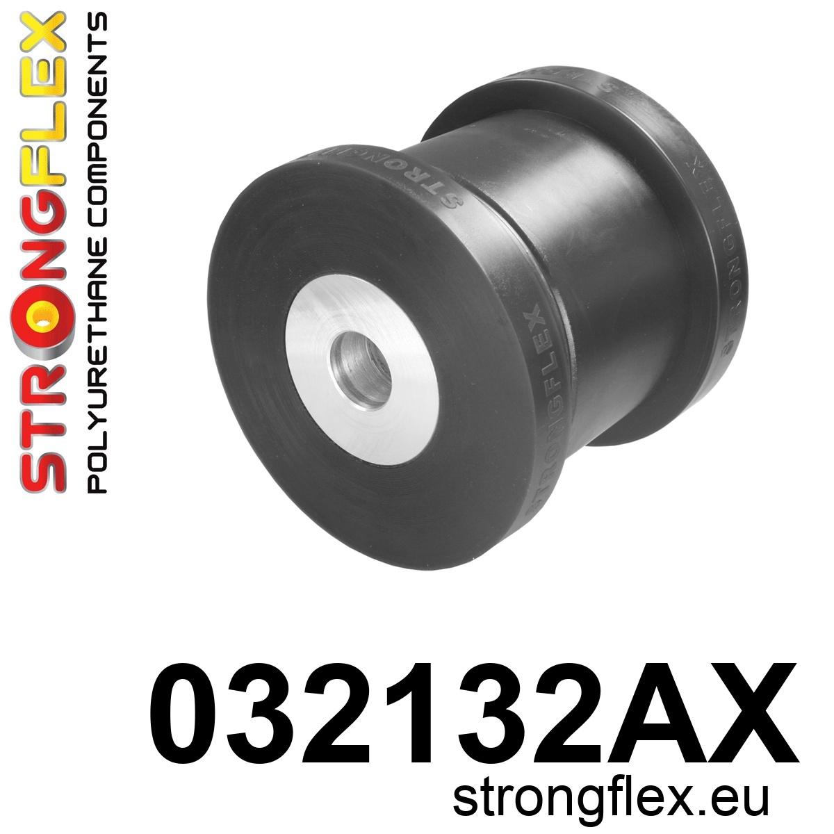 Strongflex Bmw Achterste subframe - voorste rubber SPORT – 032132AX ZWART 1 Strongflex Bmw Achterste subframe - voorste rubber SPORT – 032132AX ZWART