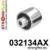 Strongflex Bmw Achterste differentieel steun - achterste rubber SPORT – 032134AX ZWART