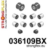 Strongflex Mini Achterste ophangrubberset – 036109BX ZWART