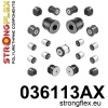 Strongflex Mini Complete polyurethaan ophangrubberset SPORT – 036113AX ZWART