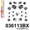 Strongflex Mini Complete polyurethaan ophangrubberset – 036113BX ZWART